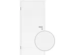 HORI Schallschutztür Wohnungseingangstür CPL Eiche weiß strukturiert quer SK2 Vollspan Designkante 0