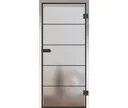 HORI Glastür Loft Premium Valencia satiniert ESG 8 mm 0