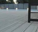 HORI Terrassendielen Komplettset WPC Barbados Massiv hellgrau 19 x 140 mm 4