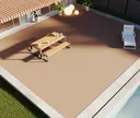 HORI Terrassendielen Komplettset WPC Bali Massiv dunkelbraun beidseitig geriffelt 20 x 140 mm 10