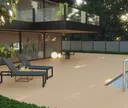 HORI Terrassendielen Komplettset WPC Royal Hohlkammer hellbraun 11