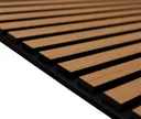 HORI WALL Akustik Dekor Wandpaneele Natural Oak geölt quadratisch 3