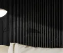 HORI WALL Akustik Dekor Wandpaneele Black Oak Rundstab 6