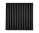 HORI WALL Akustik Dekor Wandpaneele Black Oak Rundstab 1