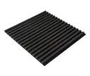 HORI WALL Akustik Dekor Wandpaneele Black Oak Rundstab Quadratisch 4
