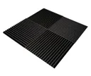 HORI WALL Akustik Dekor Wandpaneele Black Oak Rundstab Quadratisch 5