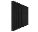 NewTechWood Fassadenprofil Castellatio Ebony 33 x 215 mm 1