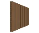 NewTechWood Fassadenprofil Castellatio Teak 33 x 215 mm 1