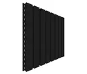 NewTechWood Fassadenprofil Castellatio Ebony 33 x 215 mm 1