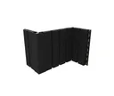 NewTechWood Fassadenprofil Castellatio Ebony 33 x 215 mm 3