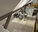 HORI Klick-Hartvinylboden Rigid SPC Eiche Blackrock Castle Landhausdiele synchron Holzstruktur 3