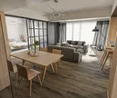 HORI Klick-Hartvinylboden Rigid SPC Eiche Blackrock Castle Landhausdiele synchron Holzstruktur 5