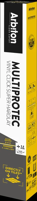 Arbiton Multiprotec Vinyl click super hardlay Trittschalldämmung 1