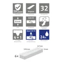 EGGER Laminat NatureSense Aqua ELF021 Triestino Terrazzo grau 6
