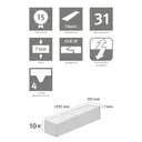 EGGER Laminat NatureSense EL1094 Charlotte Eiche hellgrau 5