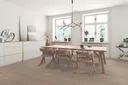 HARO Parkett 2500 Eiche tabakgrau Uni retro strukturiert Landhausdiele 1