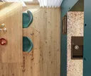 HORI Parkett 300 Eiche Cottage Country stark gebürstet Rohholzoptik Landhausdiele matt versiegelt 4