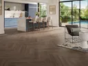 PARADOR PVC freier Klick-Designboden Modular One Eiche Artemis kaffeebraun Eleganzstruktur Fischgrät 2
