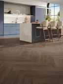 PARADOR PVC freier Klick-Designboden Modular One Eiche Artemis kaffeebraun Eleganzstruktur Fischgrät 3