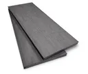 HORI Terrassendielen WPC Treibholz Massiv XXL grau tiefe Holzstruktur + geriffelt19x200mm 0