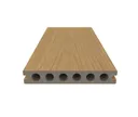 NewTechWood Terrassendielen WPC Hohlkammer Deluxe Red Cedar Holzstruktur gebürstet / glatt gebürstet 22.5 x 138 mm 2