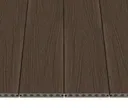 NewTechWood Terrassendielen WPC Hohlkammer Deluxe Ipe Holzstruktur gebürstet / glatt gebürstet 22.5 x 138 mm 1