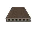 NewTechWood Terrassendielen WPC Hohlkammer Deluxe Ipe Holzstruktur gebürstet / glatt gebürstet 22.5 x 138 mm 2