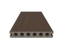NewTechWood Terrassendielen WPC Hohlkammer Deluxe Ipe Holzstruktur gebürstet / glatt gebürstet 22.5 x 138 mm 3