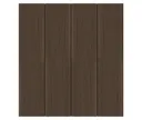 NewTechWood Verkleidungsbretter WPC Massiv Ipe Holzstruktur gebürstet / glatt gebürstet 22.5 x 138 mm 4