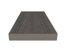 NewTechWood Verkleidungsbretter WPC Massiv Silver Gray Holzstruktur gebürstet / glatt gebürstet 22.5 x 138 mm 2