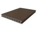 HORI Terrassendiele WPC Hohlkammer Wood Feeling Co-Extrudiert 22,5x210mm dunkelbraun 2
