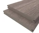 HORI Terrassendiele WPC Massiv Wood Feeling Co-Extrudiert XL 22,5x210mm grau 0
