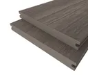 HORI Terrassendiele WPC Massiv Wood Feeling Co-Extrudiert XL 22,5x210mm braun-grau 0