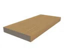 HORI Verkleidungsbretter WPC Massiv Wood Feeling Co-Extrudiert  22,5x138mm Hellbraun 1