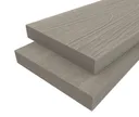 HORI Verkleidungsbretter WPC Massiv Wood Feeling Co-Extrudiert  22,5x138mm beige-grau 0