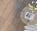 HORI Terrassenplatten Clair Feinsteinzeug Holzoptik 1