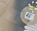 HORI Terrassenplatten Ivoire Feinsteinzeug Steinoptik 4