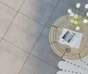 HORI Terrassenplatten Palermo Beton Dunkelgrau Feinsteinzeug Steinoptik 2