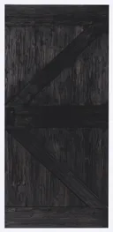 INDO Barndoor Teak Colored Charred 1