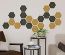 HORI WALL Akustik Wandpaneele Hexagon 2
