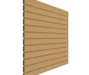 HORI WPC Sichtschutzzaun Stecksystem Odense Rhombus 5