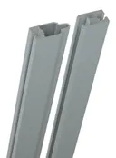 GroJa Stecksystem Adapterleiste silbergrau 0