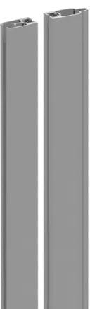 GroJa Stecksystem Adapterleiste silbergrau 1