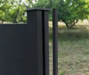 HORI WPC Sichtschutzzaun Stecksystem Nutleiste 2
