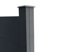 HORI WPC Sichtschutzzaun Stecksystem Nutleiste 1