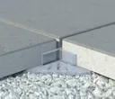 HORI Terrassenplatten Komplettset Ivoire Feinsteinzeug Steinoptik 600 x 600 x 20 mm 5