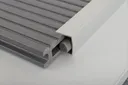 Kovalex Terrassendielen WPC Seitenabschluss Aluminium U- Profil 26 mm 2