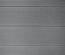 HORI Terrassendielen Komplettset WPC Kuba Hohlkammer grau geriffelt/glatt gebürstet 4