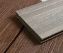 HORI Terrassendielen WPC/BPC massiv Schutzummantelung rotbraun + grau/creme 20 x 140 mm 2