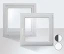 HORI Kunststofffenster Dreh/Kipp 800 x 800 mm 0